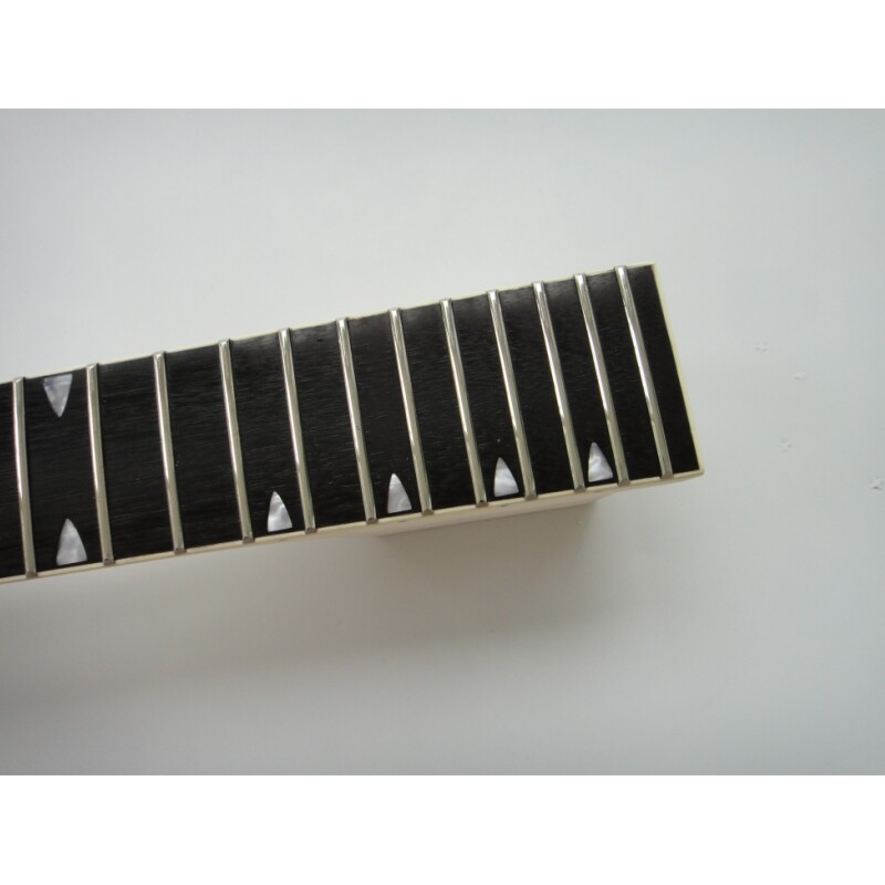 Kit de guitarra DIY de cuerpo hueco de madera contrachapada de arce afanti con chapa de arce flameado