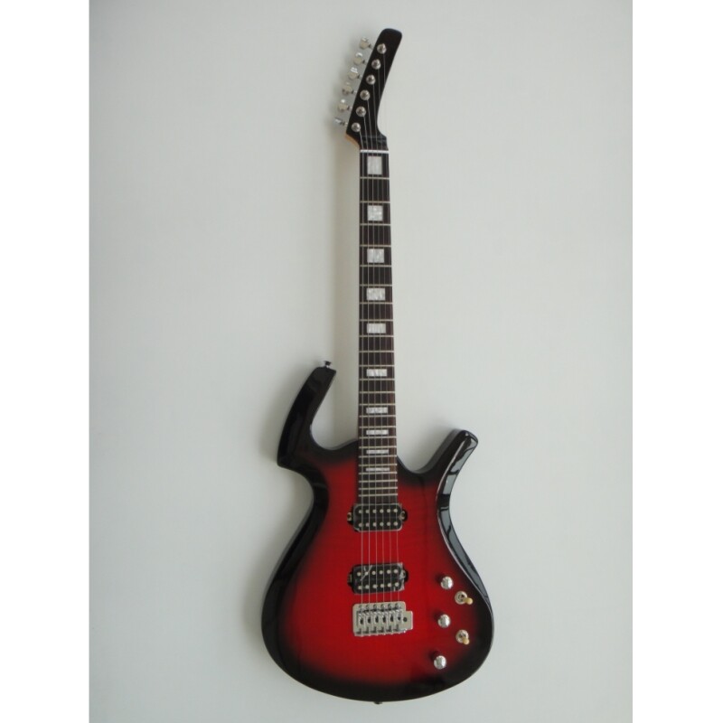 Guitarra Eléctrica Afanti Customized Red Burst Parker Style