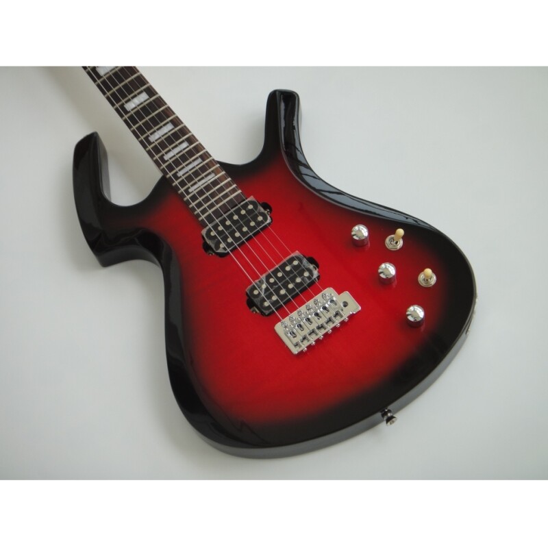 Guitarra Eléctrica Afanti Customized Red Burst Parker Style