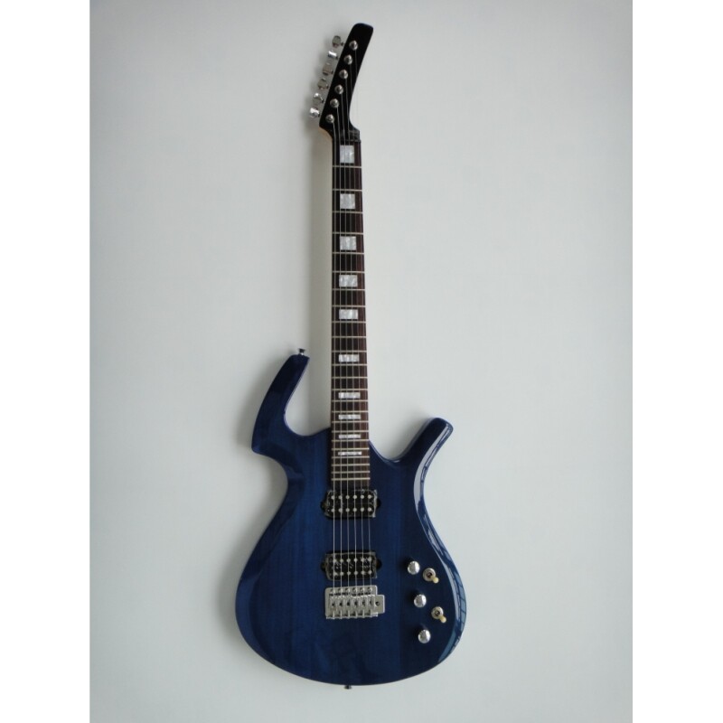 Guitarra Eléctrica Afanti Customized Azul 6 Cuerdas Parker Style