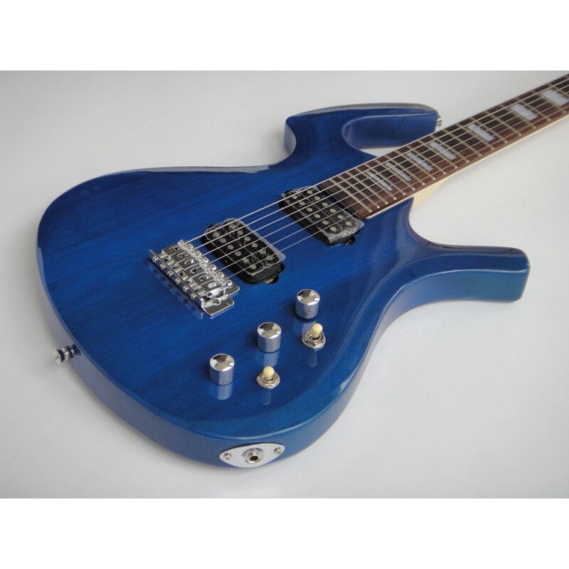 Guitarra Eléctrica Afanti Customized Azul 6 Cuerdas Parker Style
