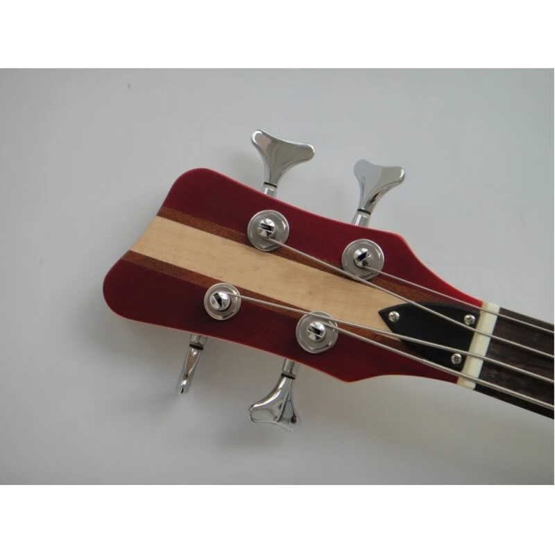 Guitarra Bajo Eléctrico Afanti Red Neck Through Ash Body Rosewood Fingerboard 4 String