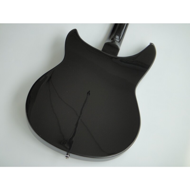 Afanti Guitarra eléctrica de 12 cuerdas con cuerpo de tilo y mástil de arce