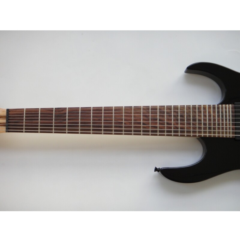 Afanti Guitarra Eléctrica de 8 Cuerdas con Cuerpo de Caoba y Mástil de Arce