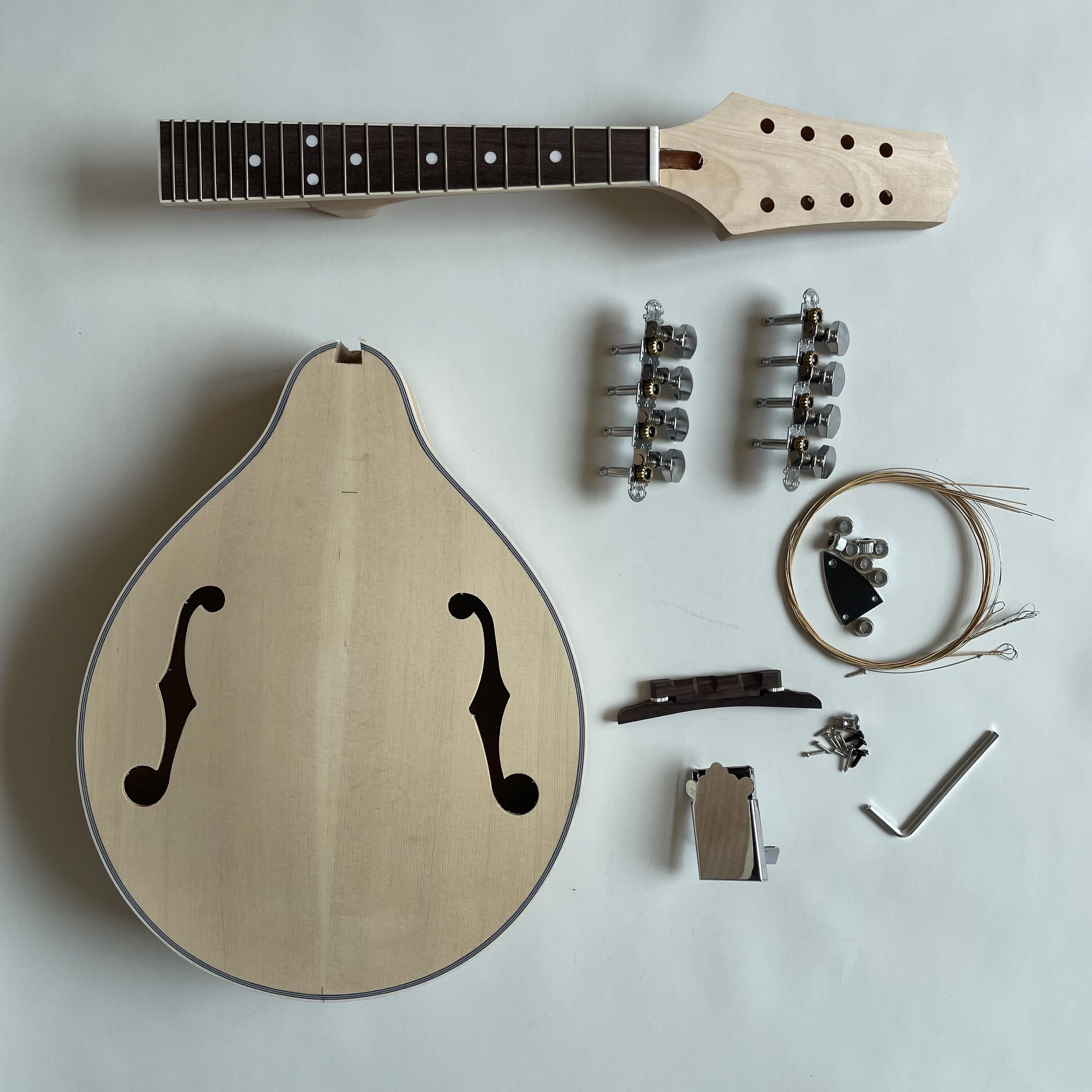 Kit de mandolina Afanti All Plywood A Style