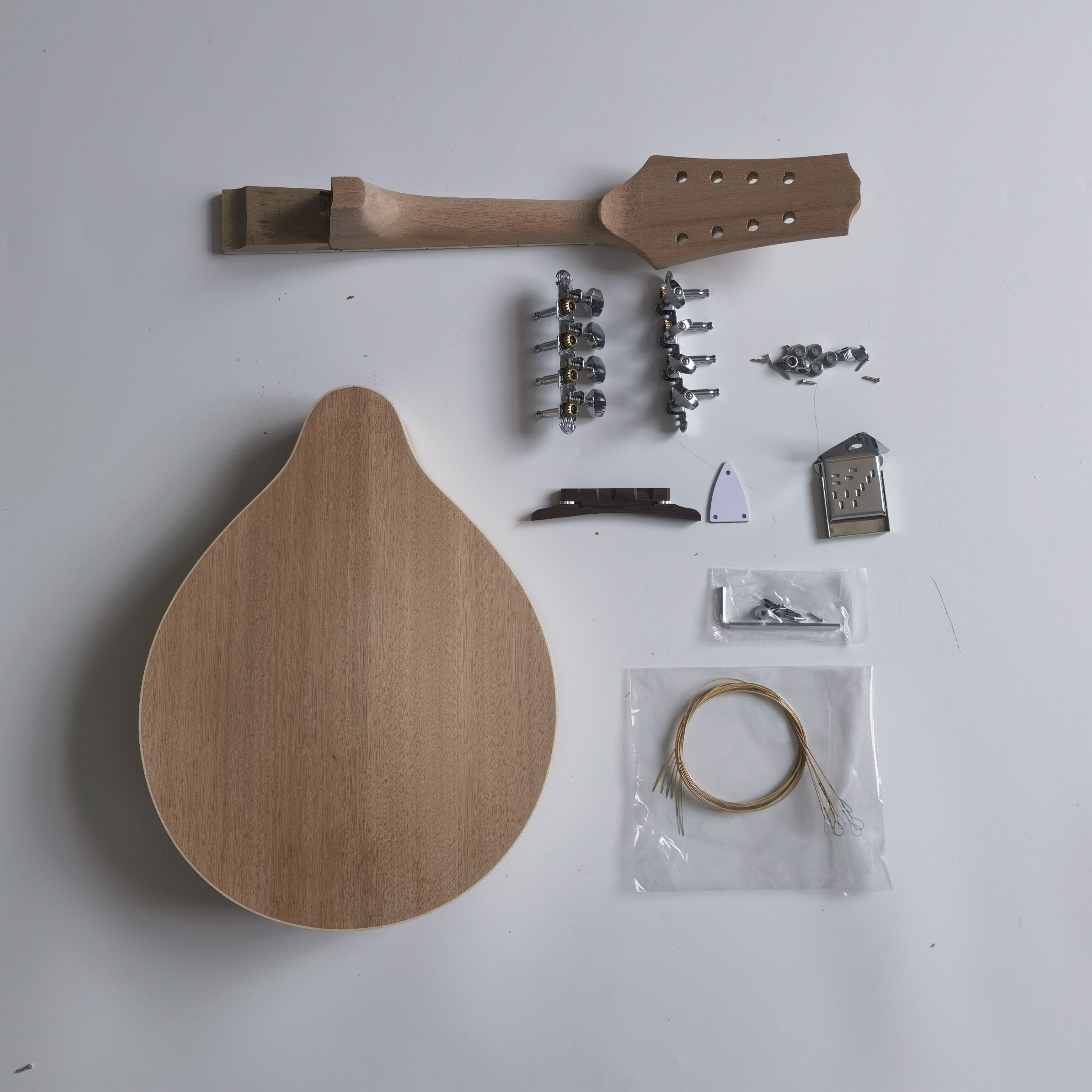 Kit de mandolina Afanti All Plywood A Style