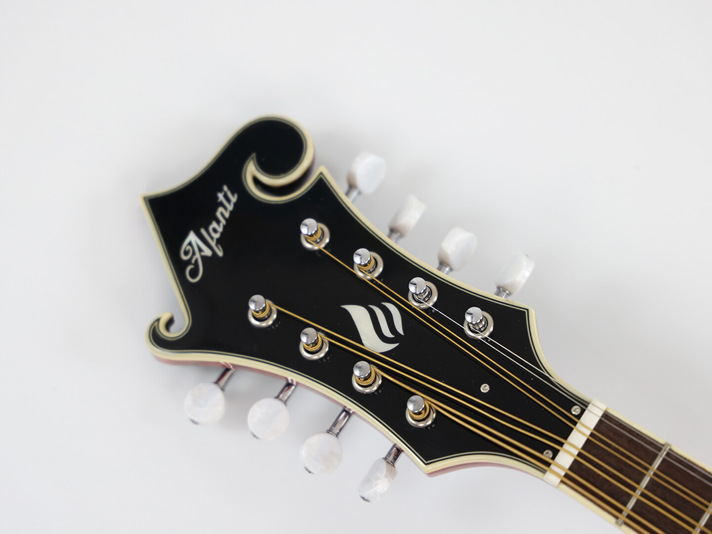 Afanti AA Mandola con Tapa y Aros de Arce Sólido Flameado