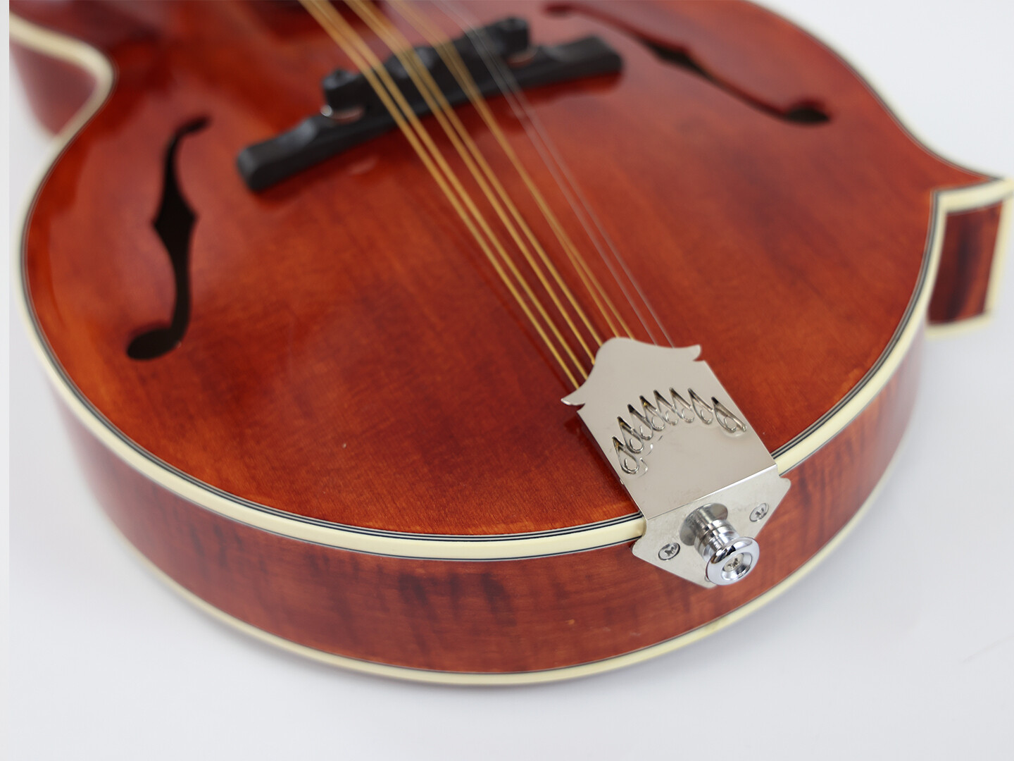 Afanti AA Mandola con Tapa y Aros de Arce Sólido Flameado