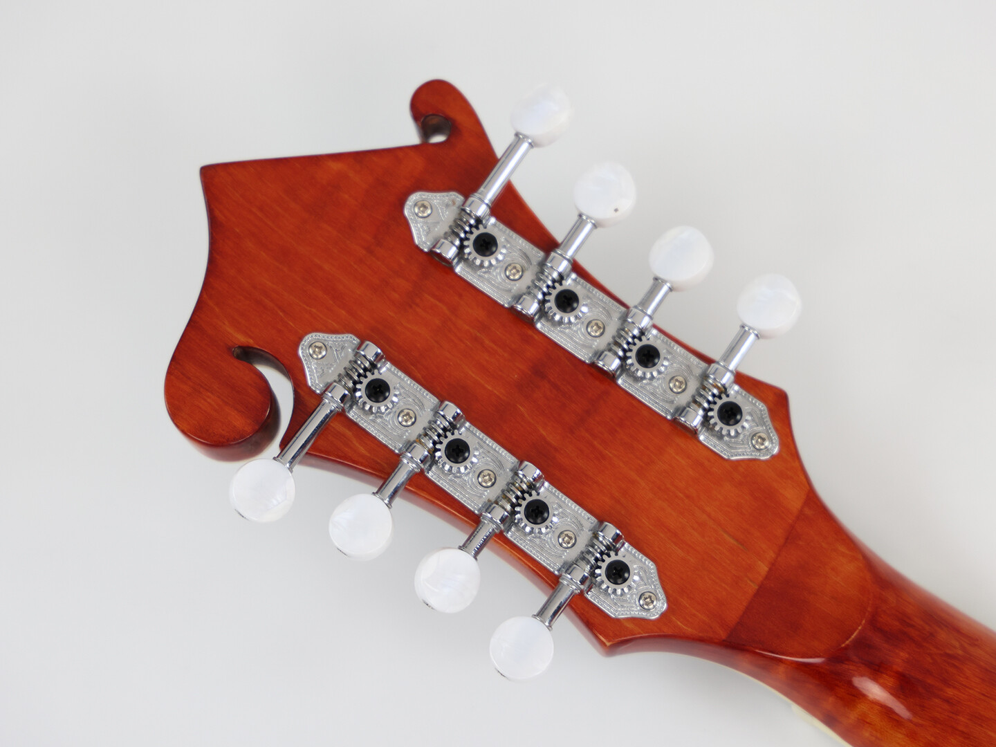 Afanti AA Tapa de abeto sólido con agujero ovalado F Mandocello