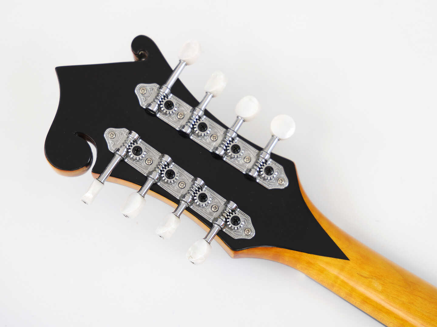 Afanti F Style Mandolina Octava con Tapa y Aros de Caoba Maciza