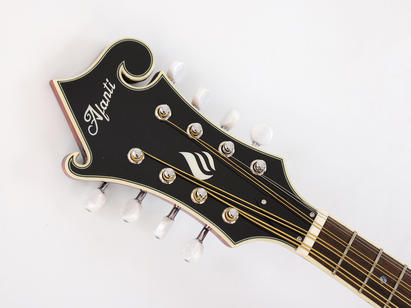 Mandola Afanti AAA Sólida Arce Flameado Fondo y Lateral F Brillante