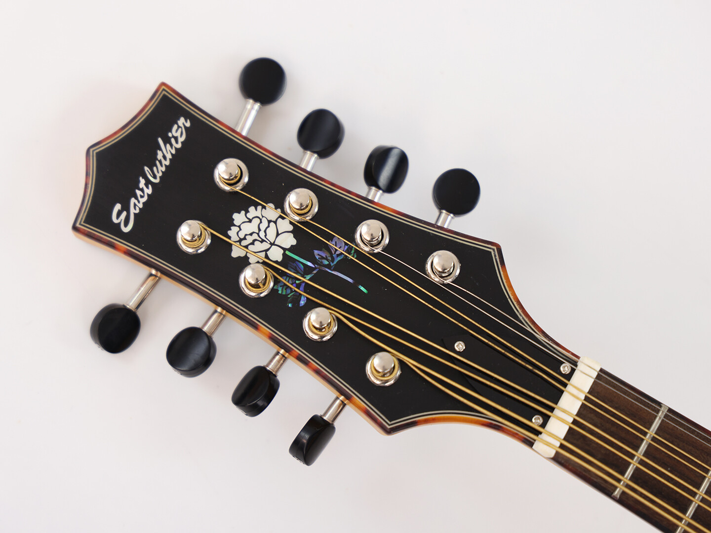 Mandola Afanti East Luthier Series Tapa maciza de abeto al aceite hecha a mano estilo A