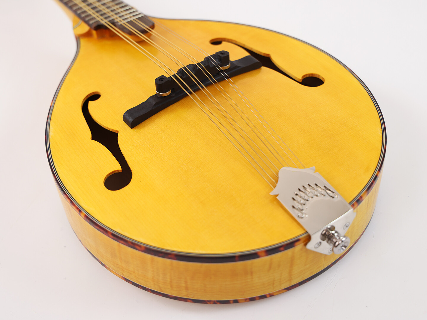 Mandola Afanti East Luthier Series Tapa maciza de abeto al aceite hecha a mano estilo A