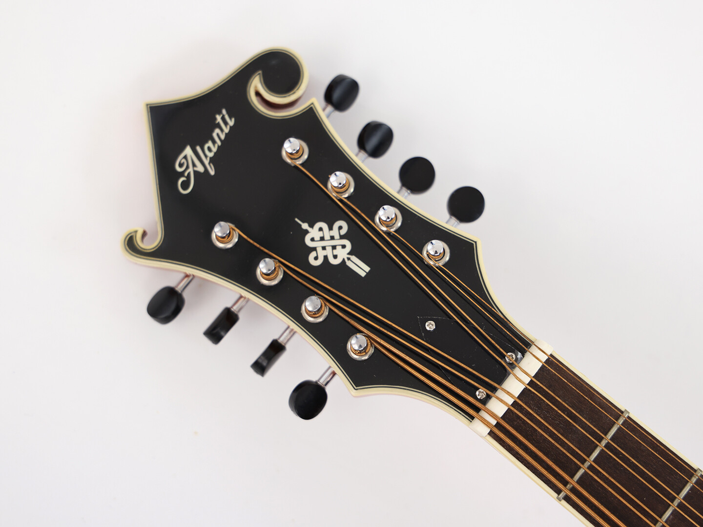 Afanti AA Arce Flameado Fondo y Lateral Mandocello F Brillante