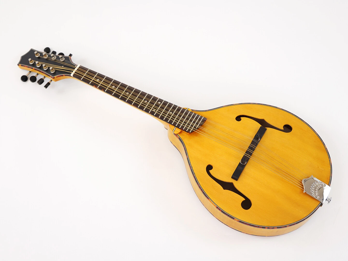 Afanti A Mandola estilo A con tapa maciza de pícea y fondo macizo de arce flameado