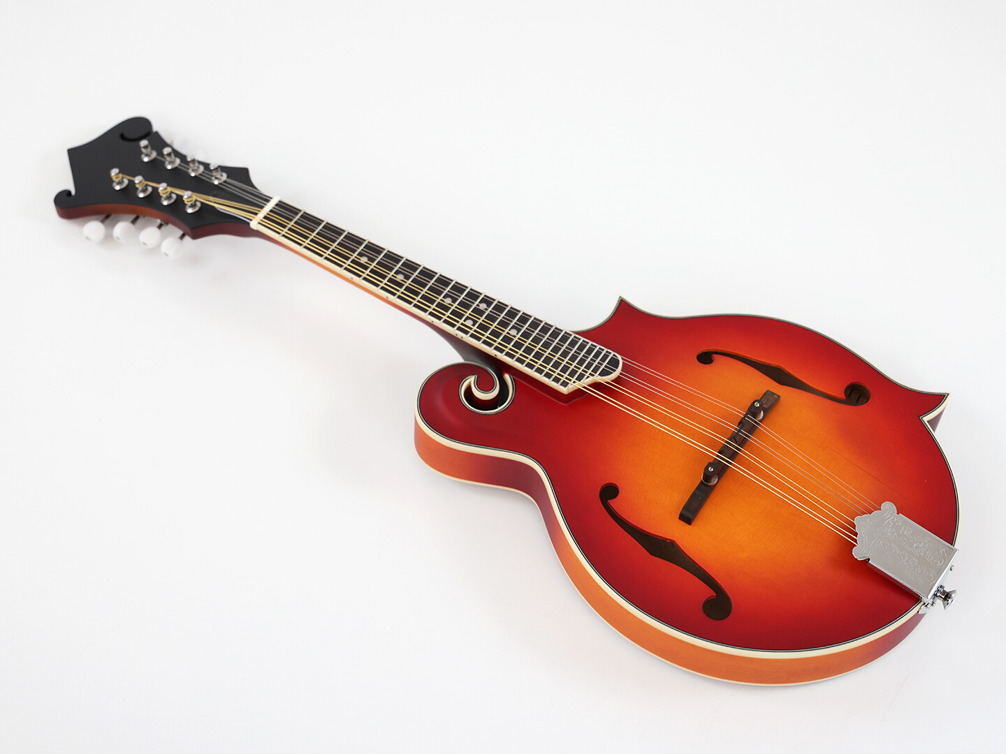 Mandolina Afanti estilo F con tapa de abeto, fondo y aros de arce