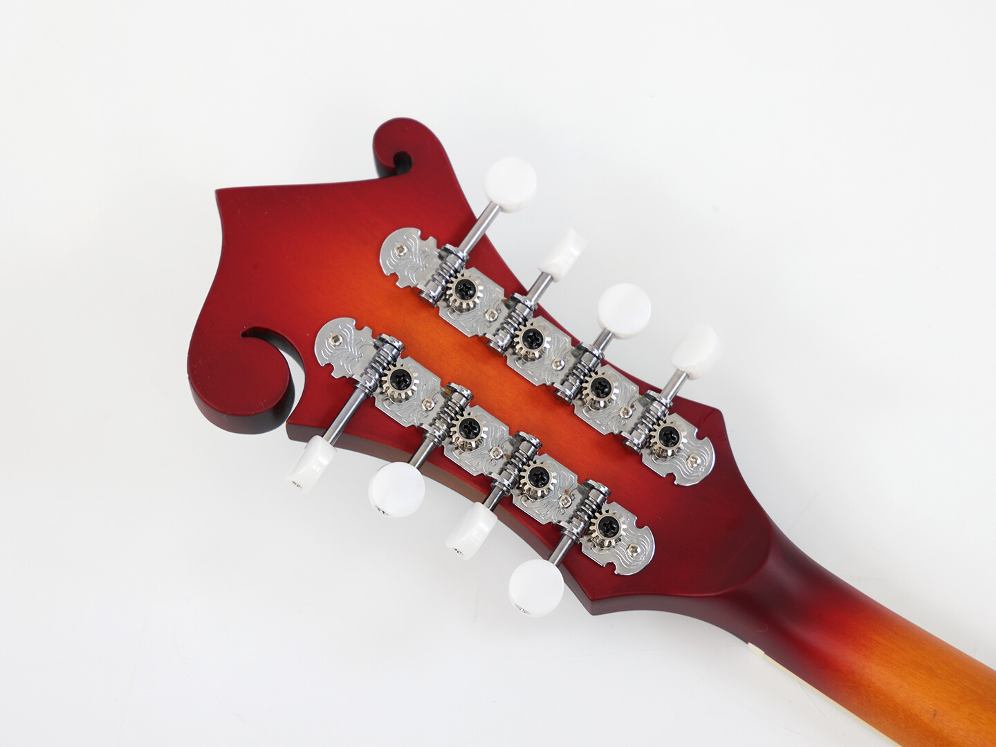 Mandolina Afanti estilo F con tapa de abeto, fondo y aros de arce