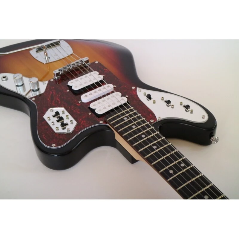 Guitarra Eléctrica Afanti Customized Hsh Tremolo Bridge Rosewood Fingerboard Sunburst