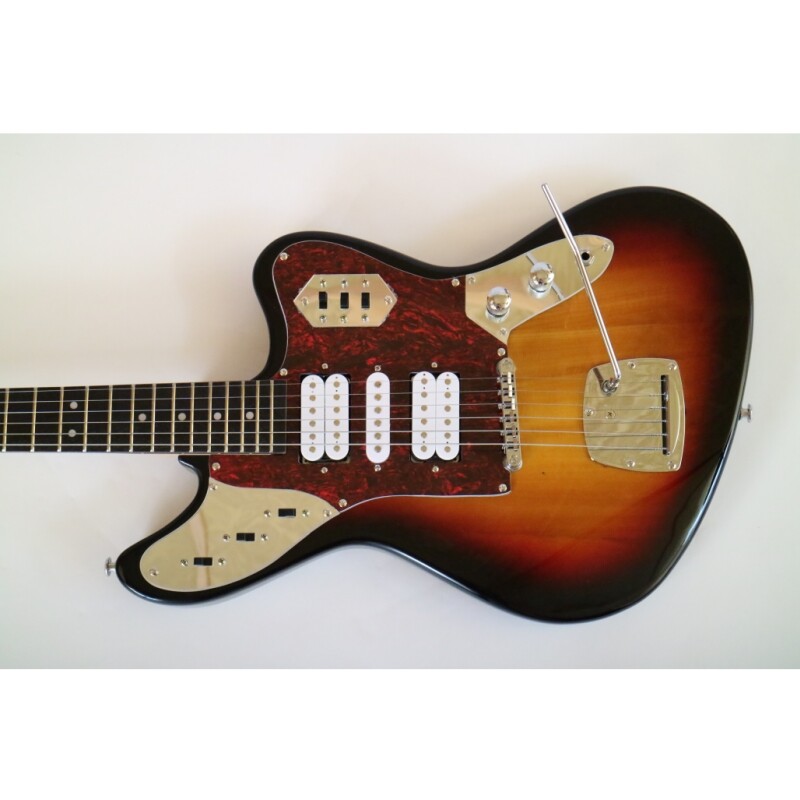 Guitarra Eléctrica Afanti Customized Hsh Tremolo Bridge Rosewood Fingerboard Sunburst