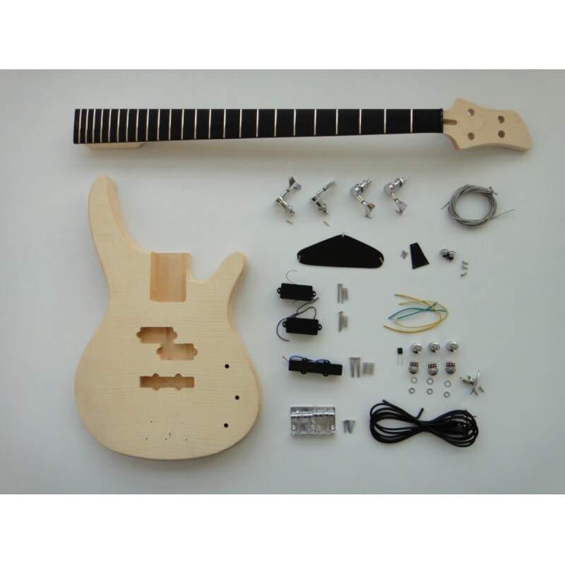 Guitarra Bajo Afanti Cuerpo de Tilo con Chapa de Arce Flameado 4 Cuerdas Guitarra Bajo Afanti Cuerpo de Tilo con Chapa de Arce Flameado 4 Cuerdas