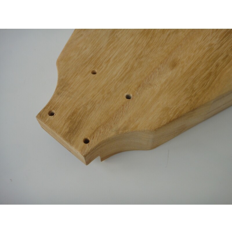 Afanti Paulownia Body with Flamed Maple Veneer DIY Guitar Electric Kit