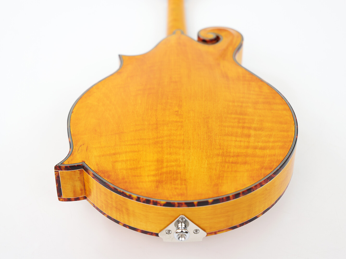 Mandolina Afanti Goldrush One Piece Solid Flamed Maple Dovetail Neck F