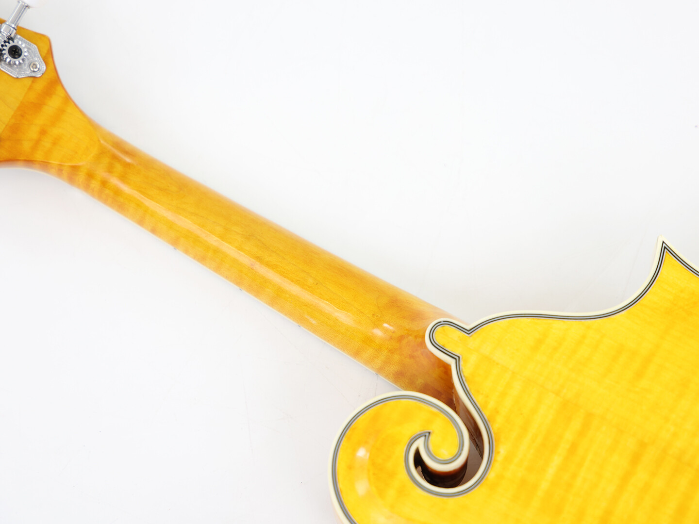 Mandolina Afanti Sólida Tallada a Mano y Graduada con Tapa de Abeto AAA para Mano Izquierda