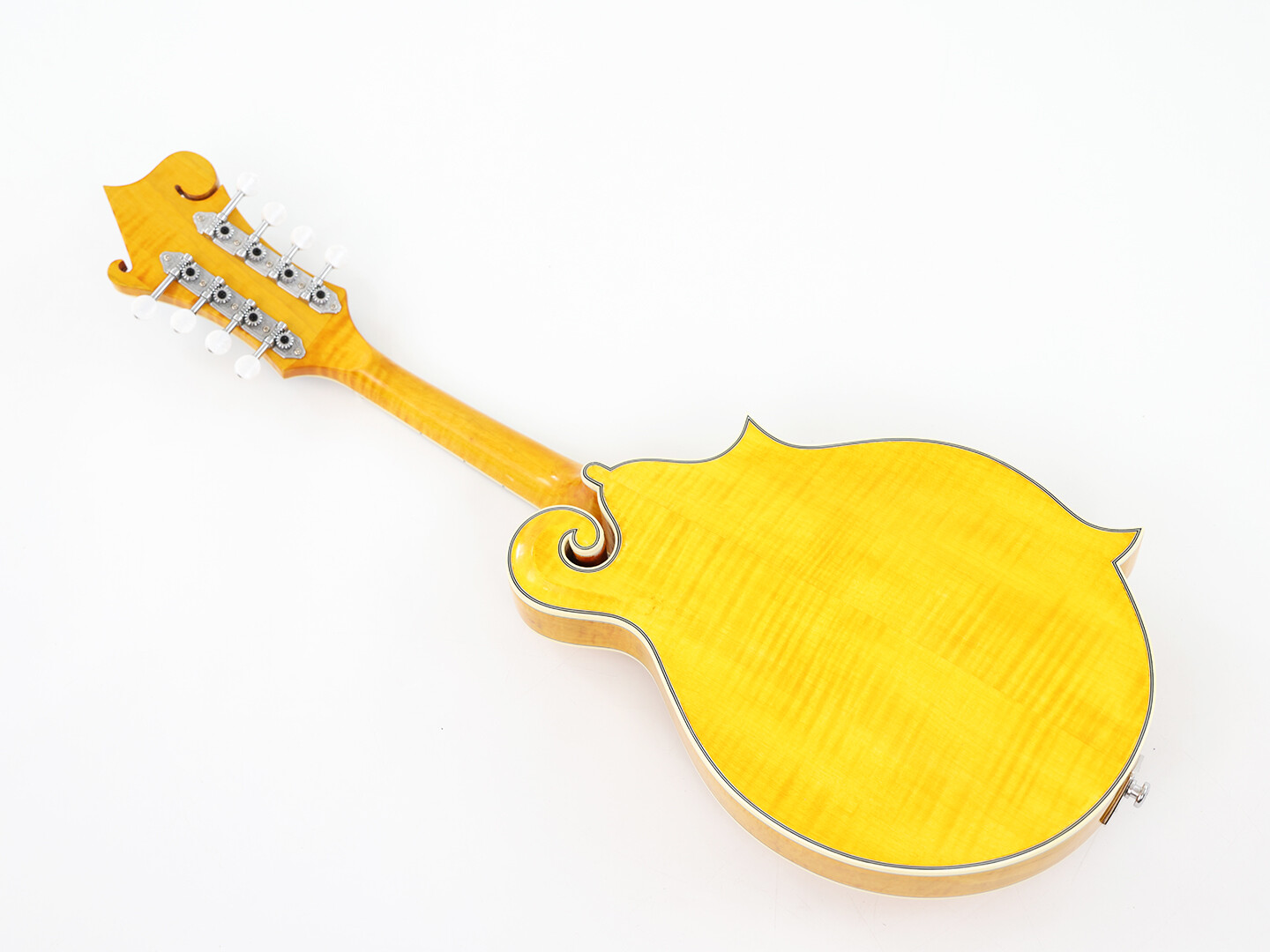 Mandolina Afanti Sólida Tallada a Mano y Graduada con Tapa de Abeto AAA para Mano Izquierda