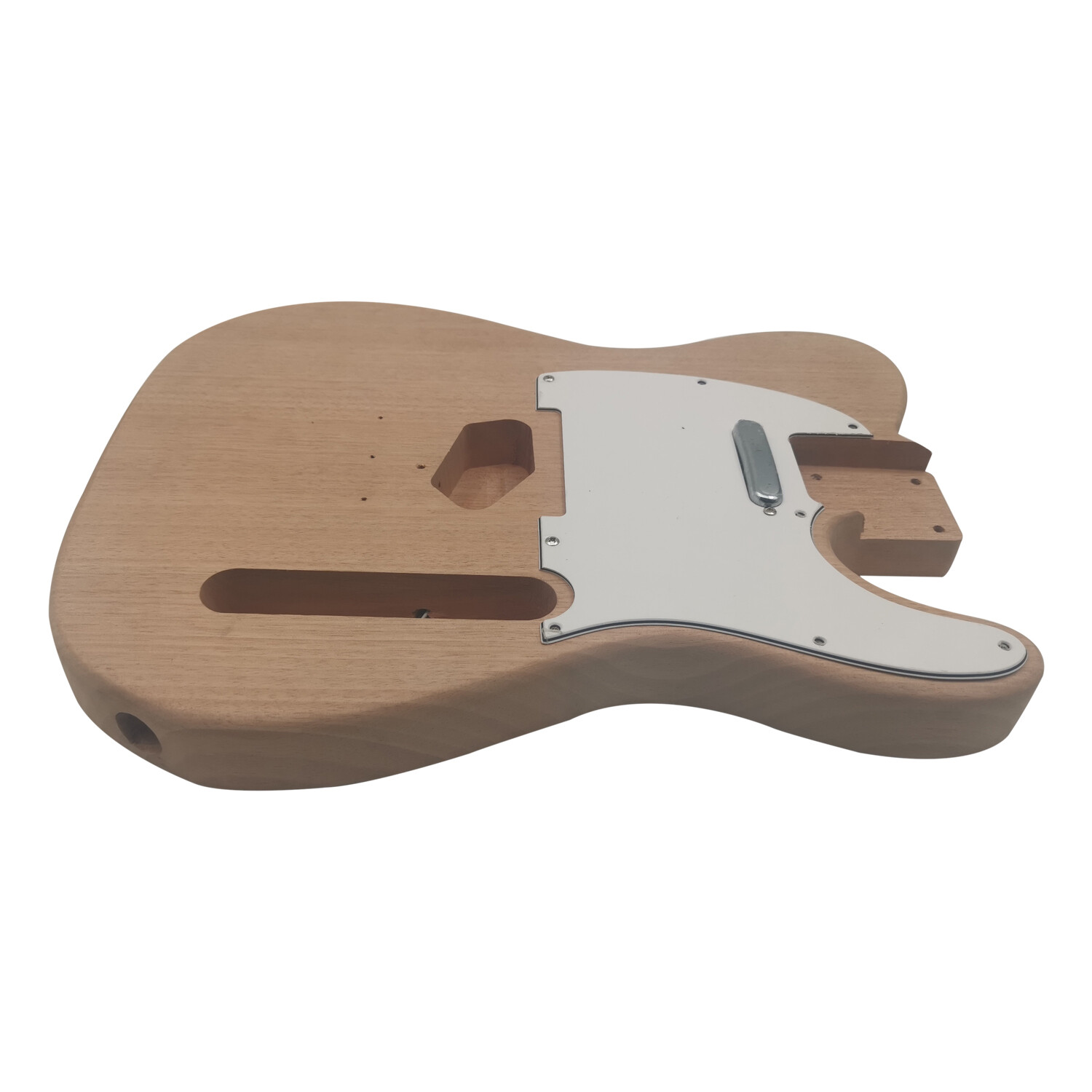 Cuerpo de caoba Construye tu propia guitarra eléctrica Kit de guitarra Tele sin terminar