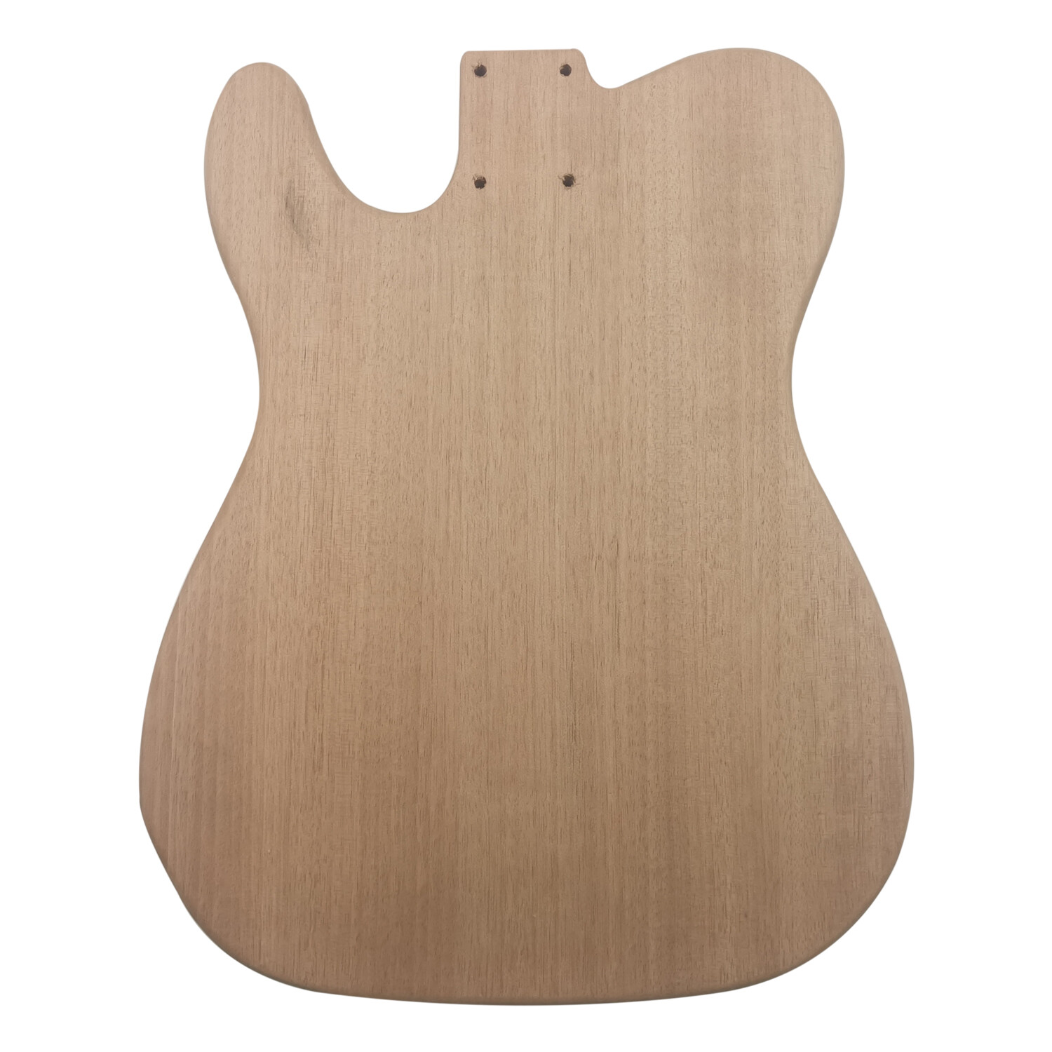 Cuerpo de caoba Construye tu propia guitarra eléctrica Kit de guitarra Tele sin terminar