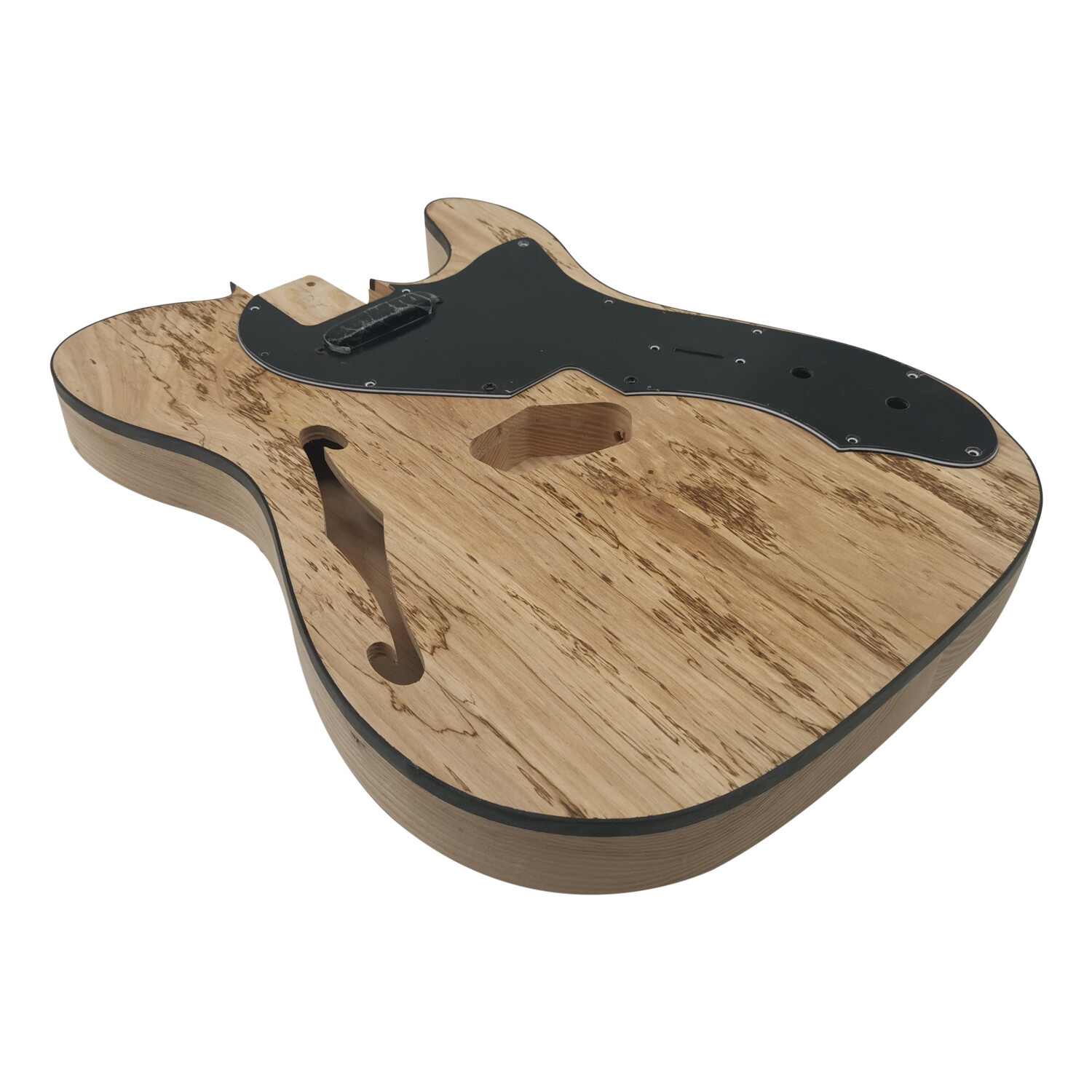 Cuerpo de fresno semi-hueco thinline Tele Guitarra Eléctrica Kit