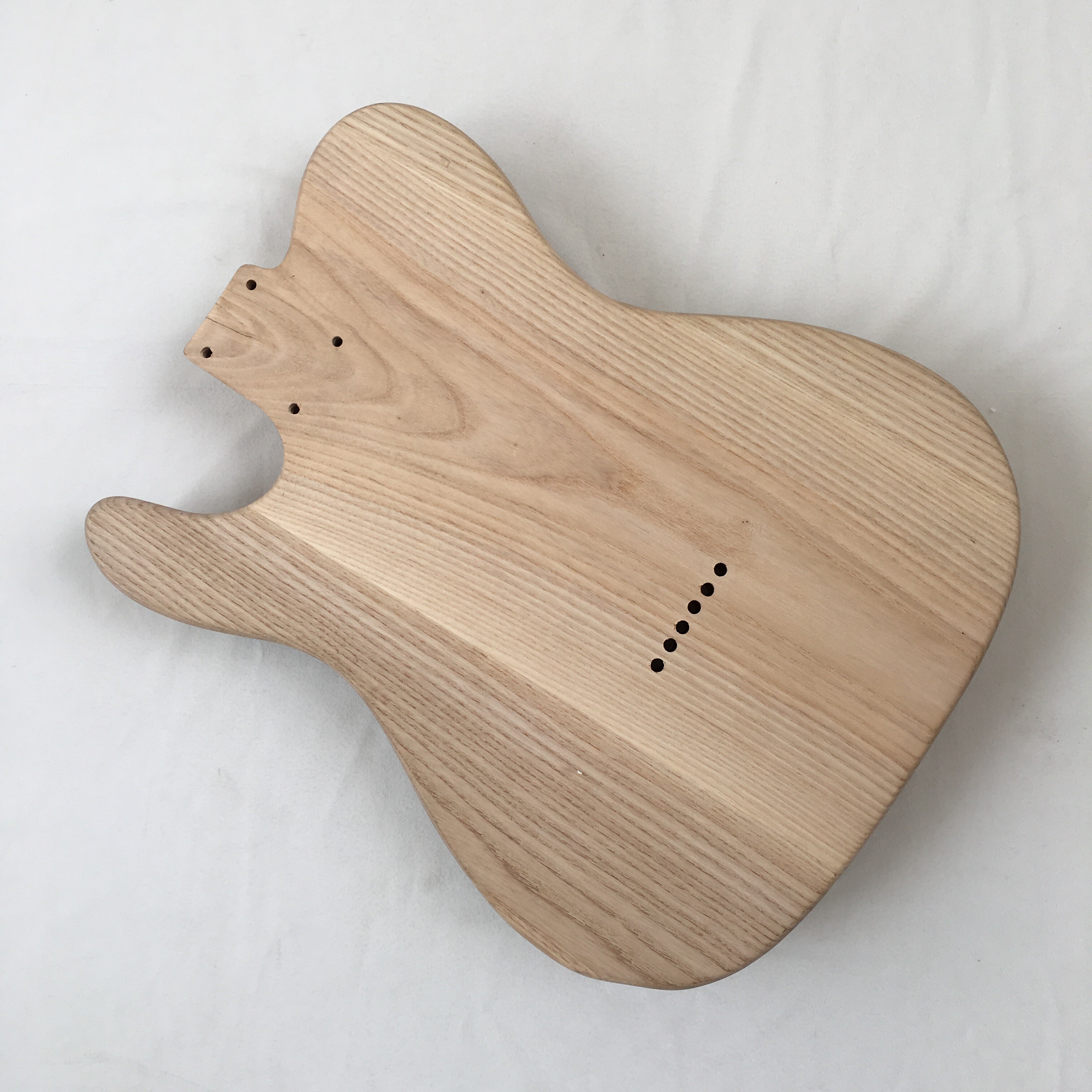 Kit de guitarra eléctrica semihueca thinline con cuerpo de fresno y chapa de arce Spalted