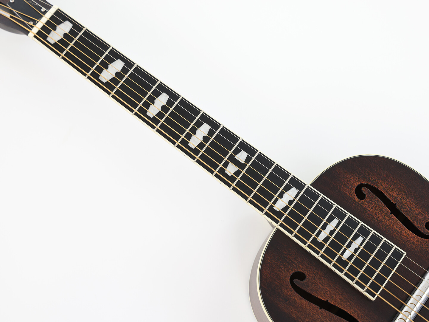 Guitarra Dobro Resonator de mástil redondo