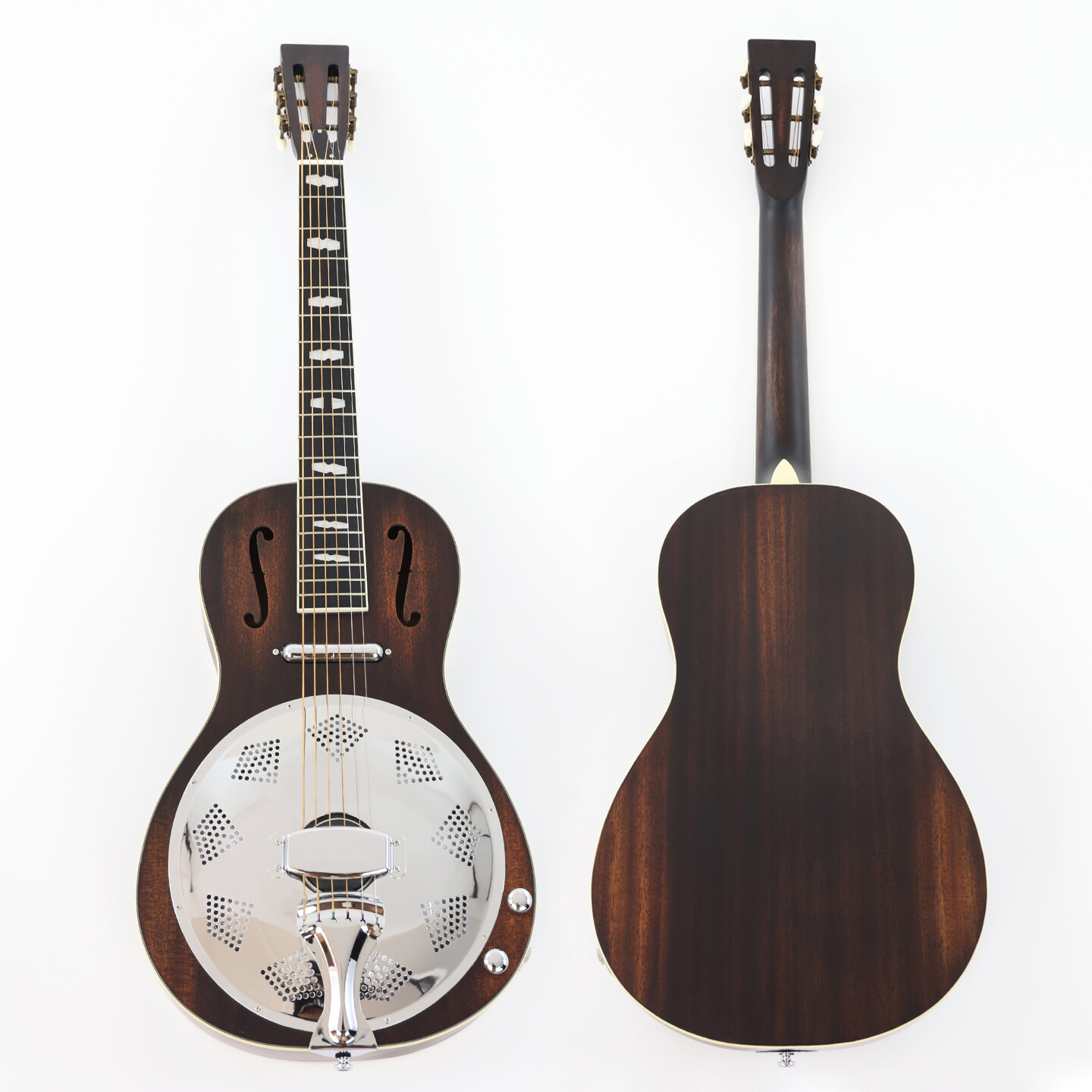 Guitarra Dobro Resonator de mástil redondo