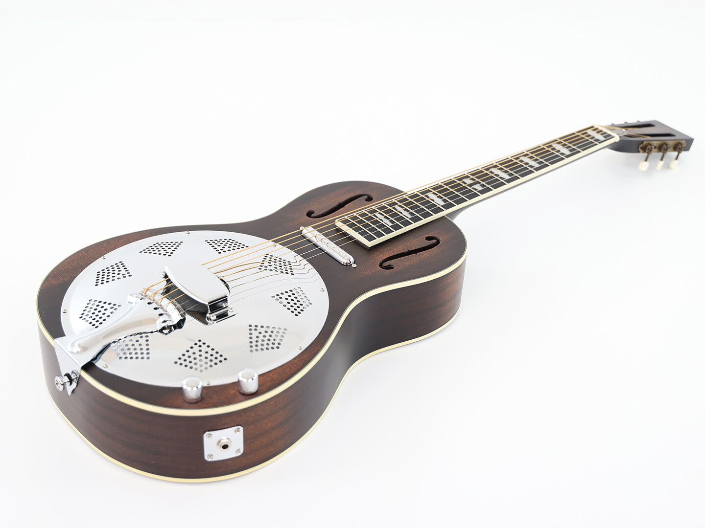 Guitarra Dobro Resonator de mástil redondo