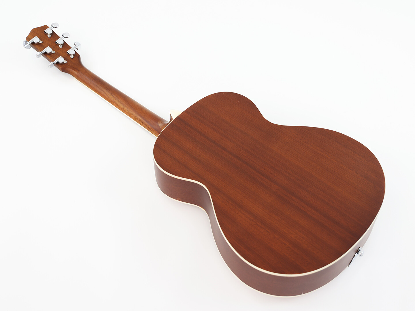 Guitarra Dobro Resonator con cuerpo de madera contrachapada de caoba y mástil redondo