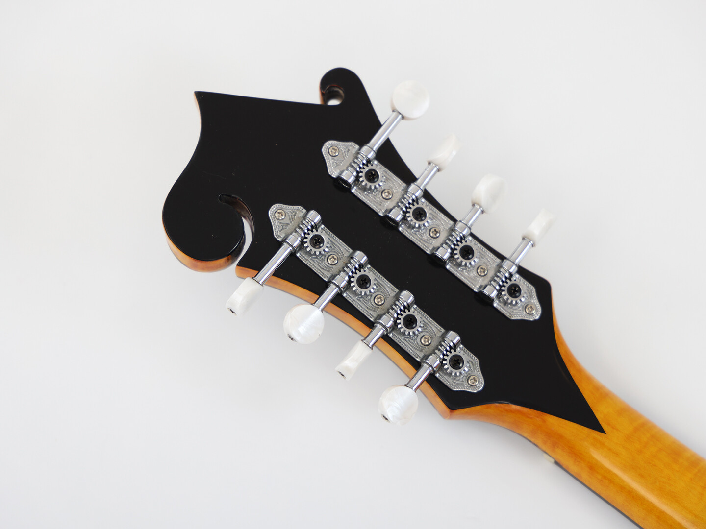 Mandolina de octava de arce macizo flameado Afanti F Style A grade