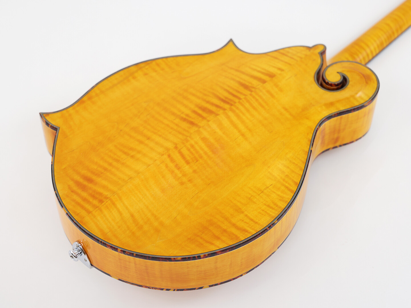 Mandolina de octava de arce macizo flameado Afanti F Style A grade