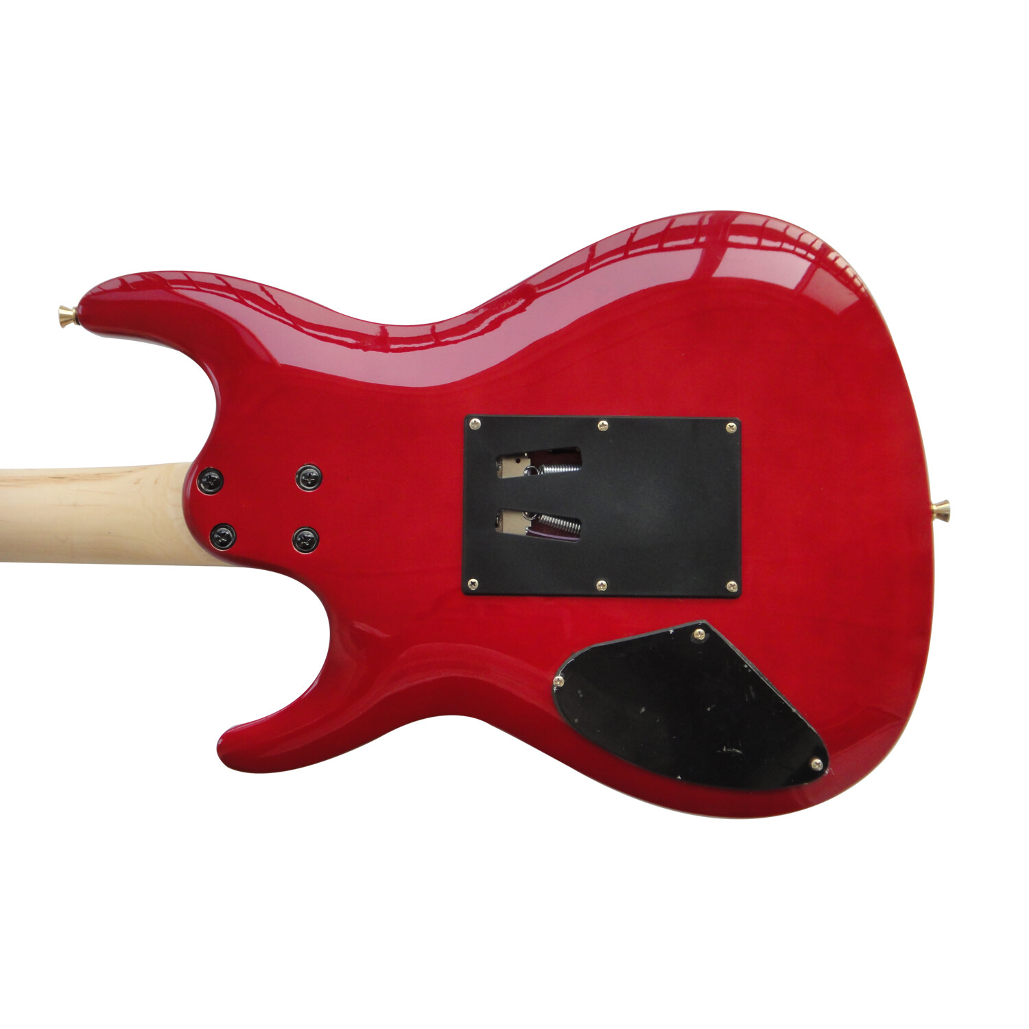 Guitarra Eléctrica Afanti Customized Hsh Pickup Cherry Red Maple Neck