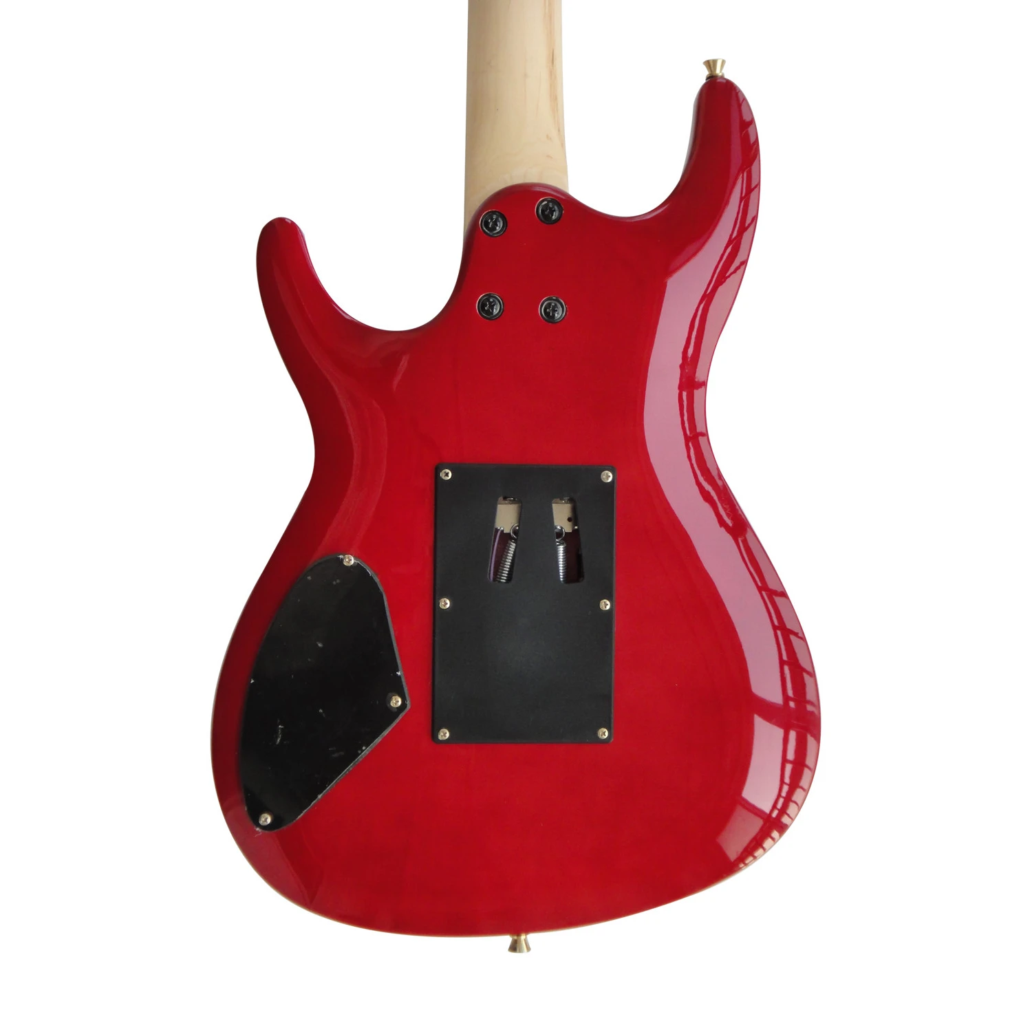 Guitarra Eléctrica Afanti Customized Hsh Pickup Cherry Red Maple Neck