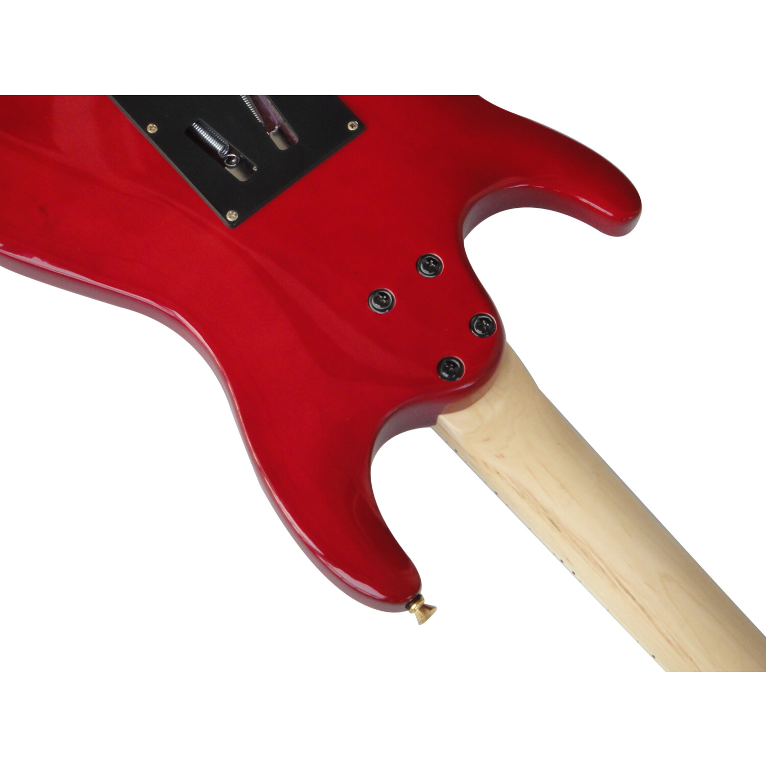 Guitarra Eléctrica Afanti Customized Hsh Pickup Cherry Red Maple Neck