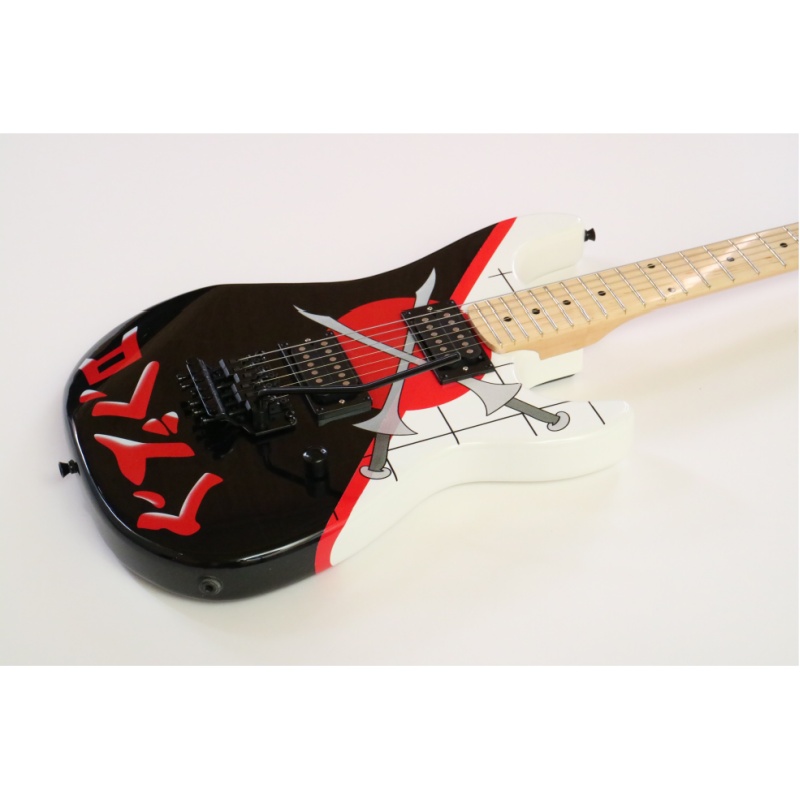 Afanti 22 Trastes Cuerpo y Mástil de Caoba Guitarra Eléctrica Custom 6 Cuerdas