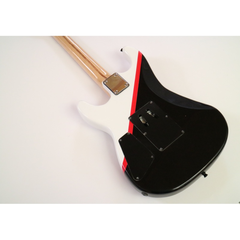 Afanti 22 Trastes Cuerpo y Mástil de Caoba Guitarra Eléctrica Custom 6 Cuerdas