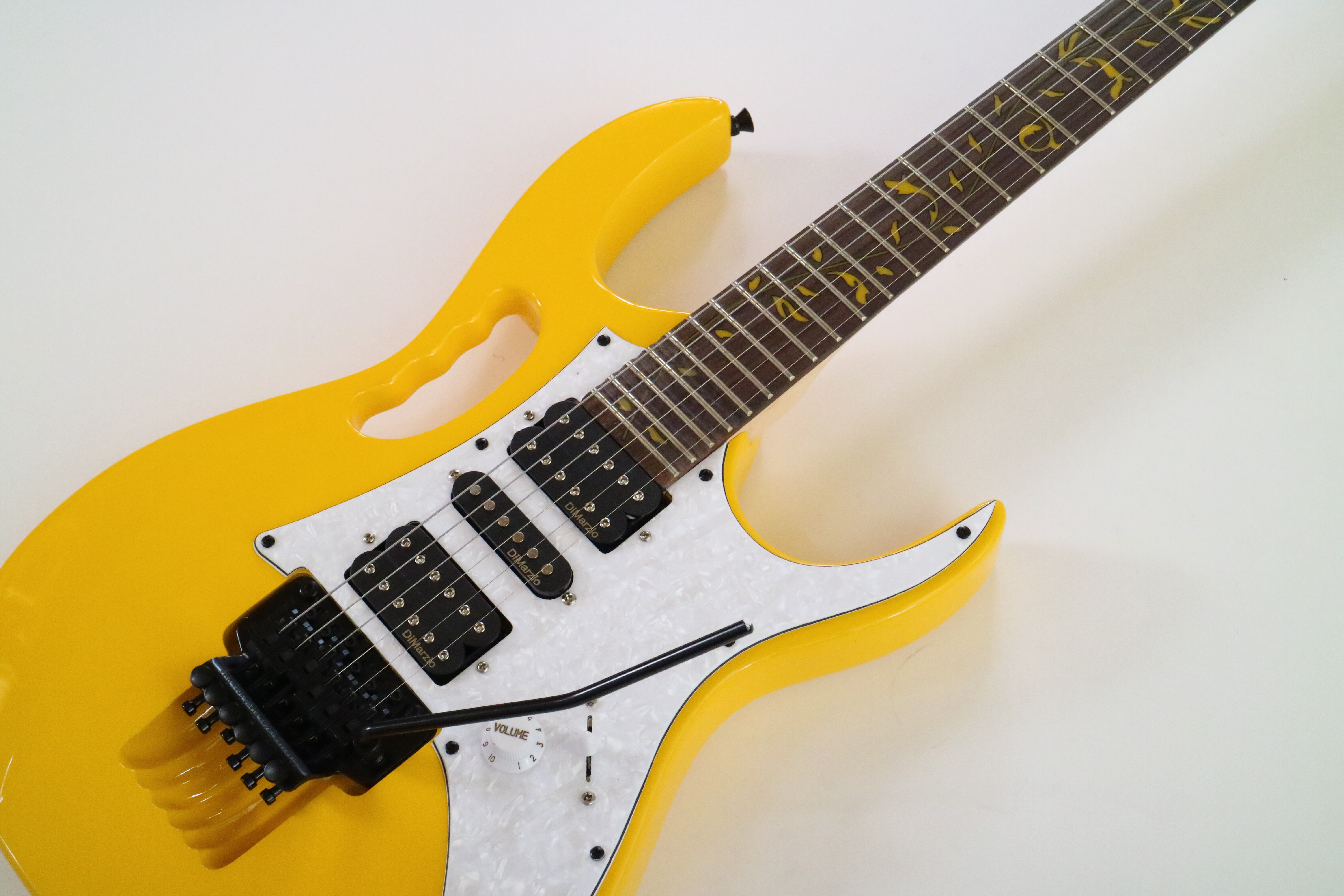 Afanti Guitarra Eléctrica Custom Diapasón de Palosanto Atornillado al Mástil