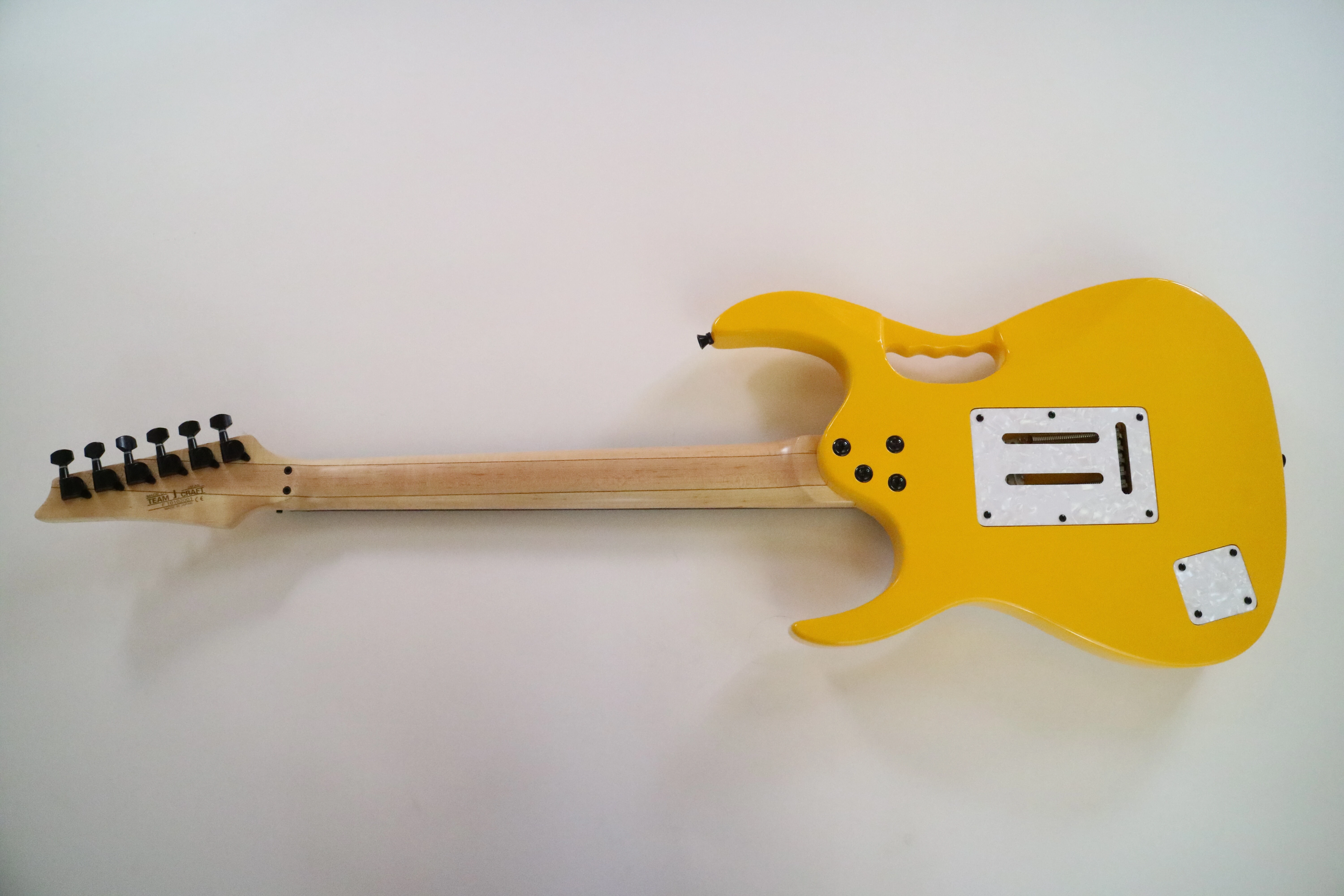 Afanti Guitarra Eléctrica Custom Diapasón de Palosanto Atornillado al Mástil