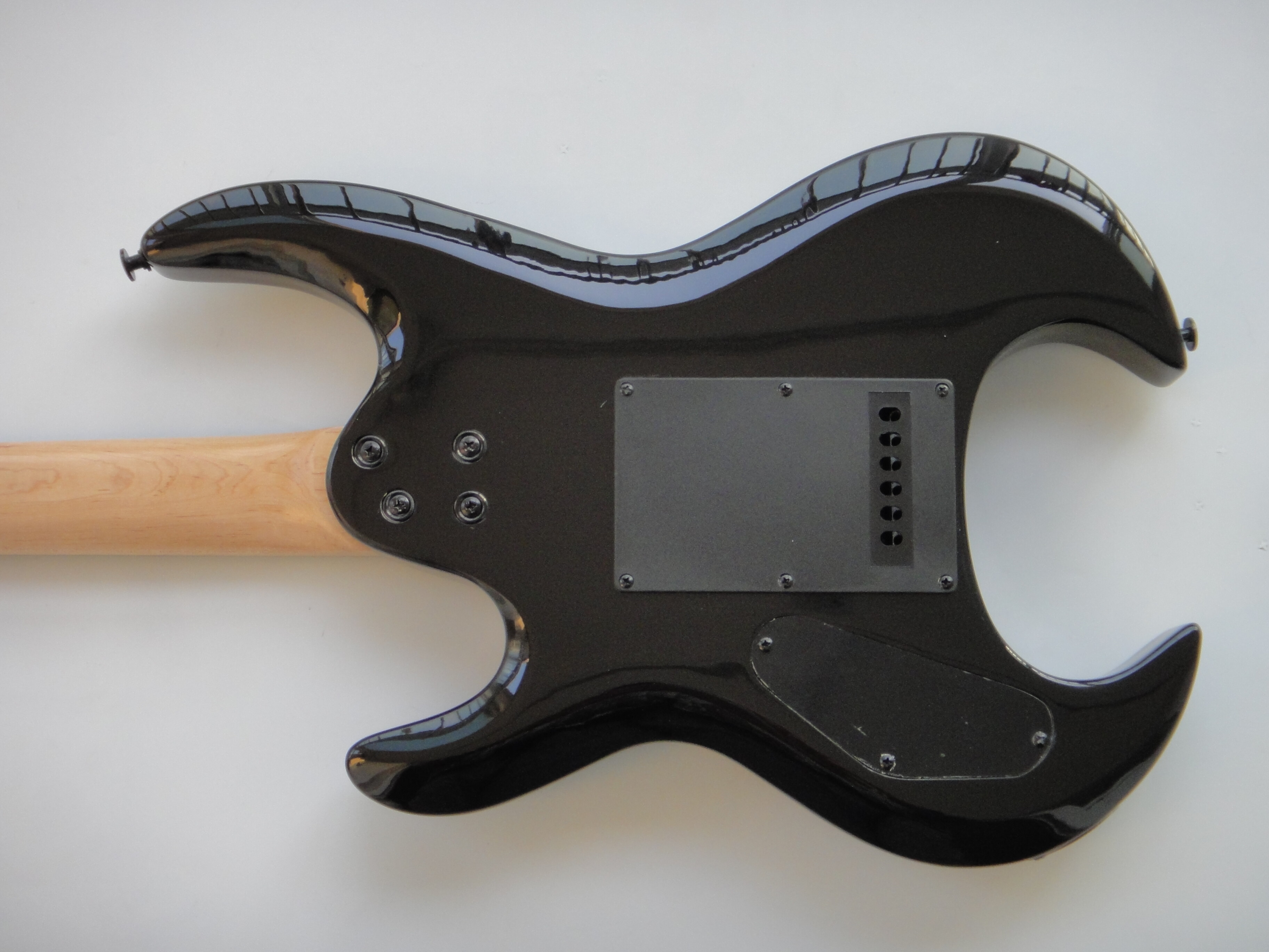 Afanti Customized Hsh Vintage Trémolo Sincronizado 6 Cuerdas Guitarra Eléctrica Sin Cabeza