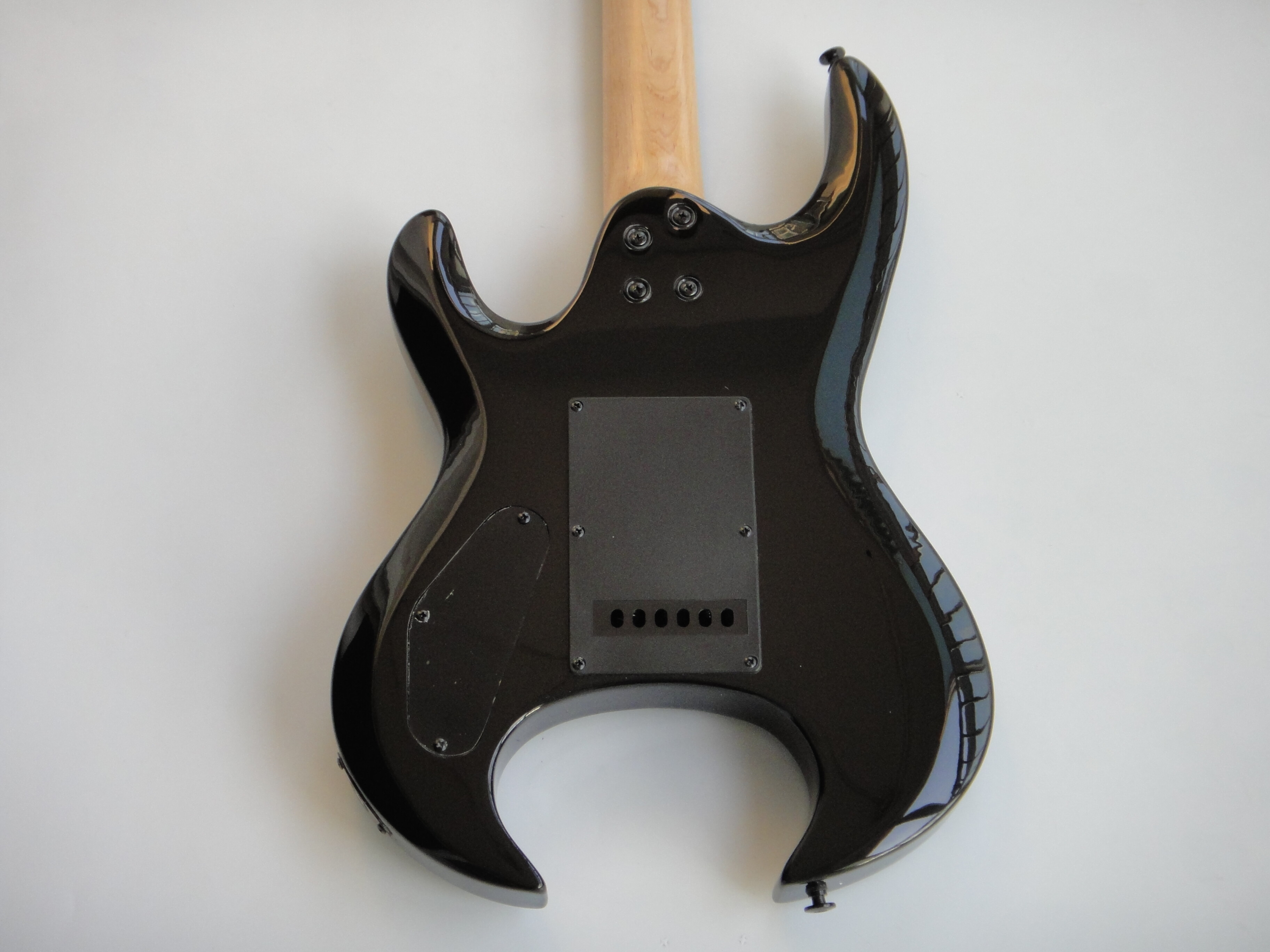 Afanti Customized Hsh Vintage Trémolo Sincronizado 6 Cuerdas Guitarra Eléctrica Sin Cabeza