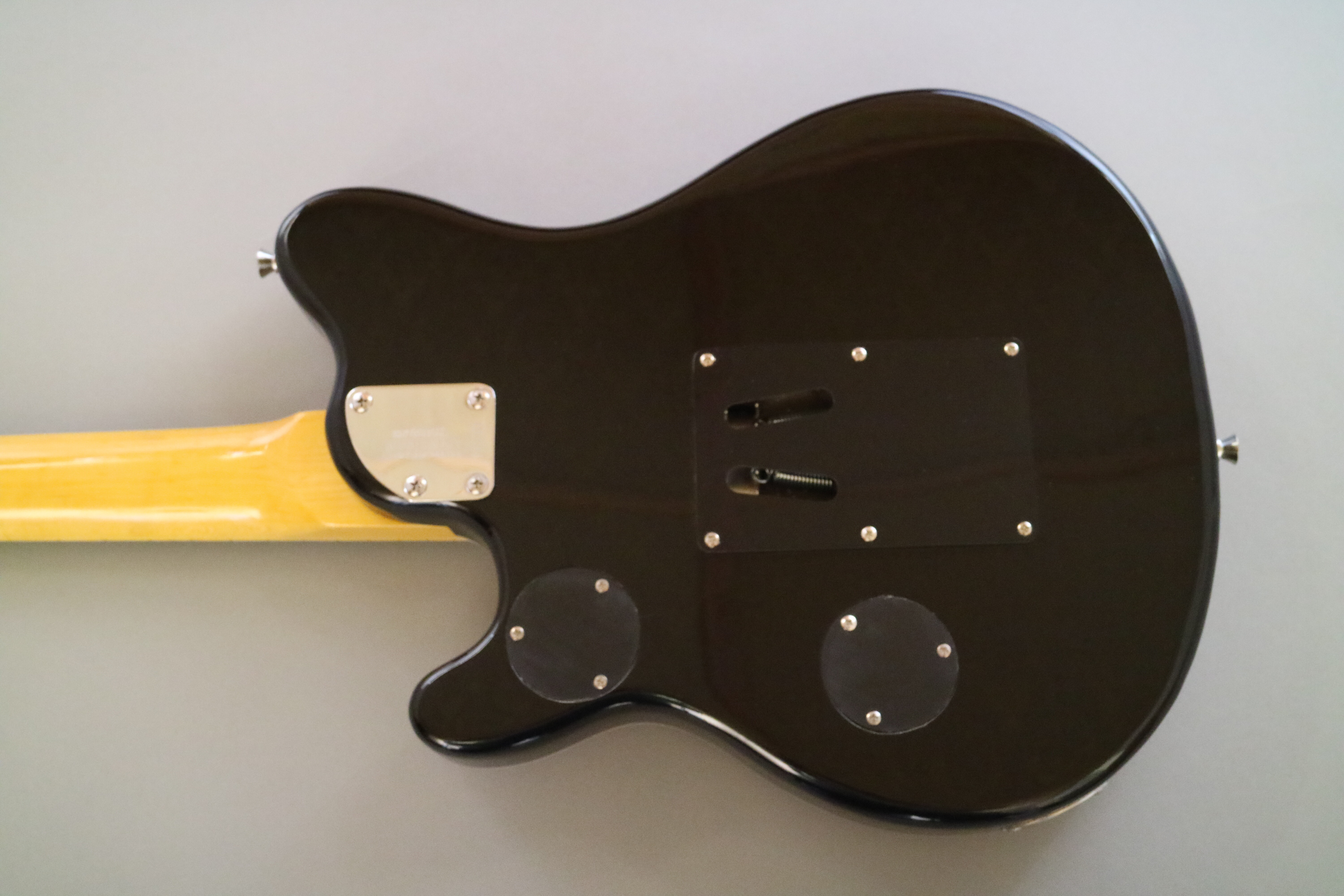 Afanti custom zebrawood pickup double locking tremolo bridge quilted maple guitarra eléctrica