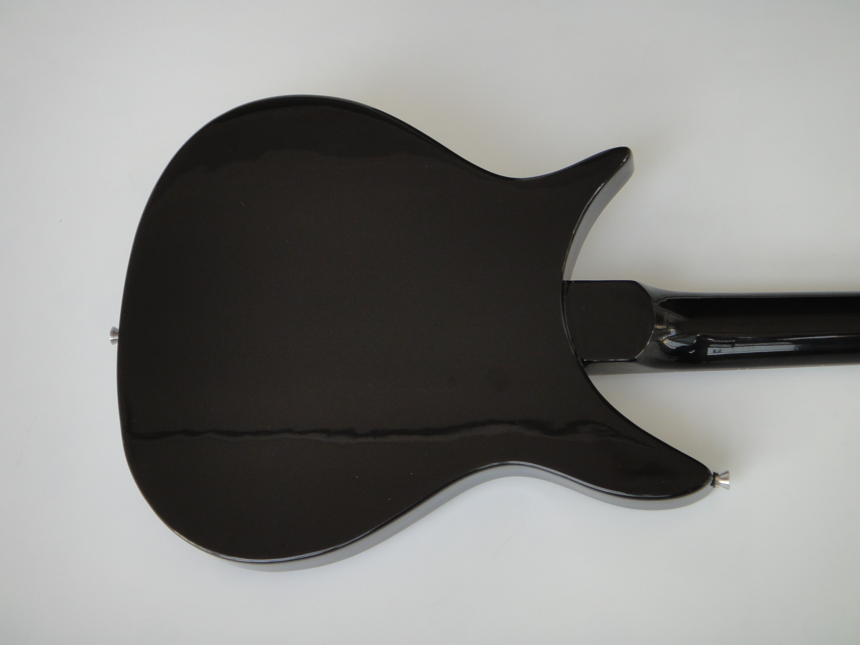 Guitarra Eléctrica Afanti Rick Negra Cuerpo Sólido