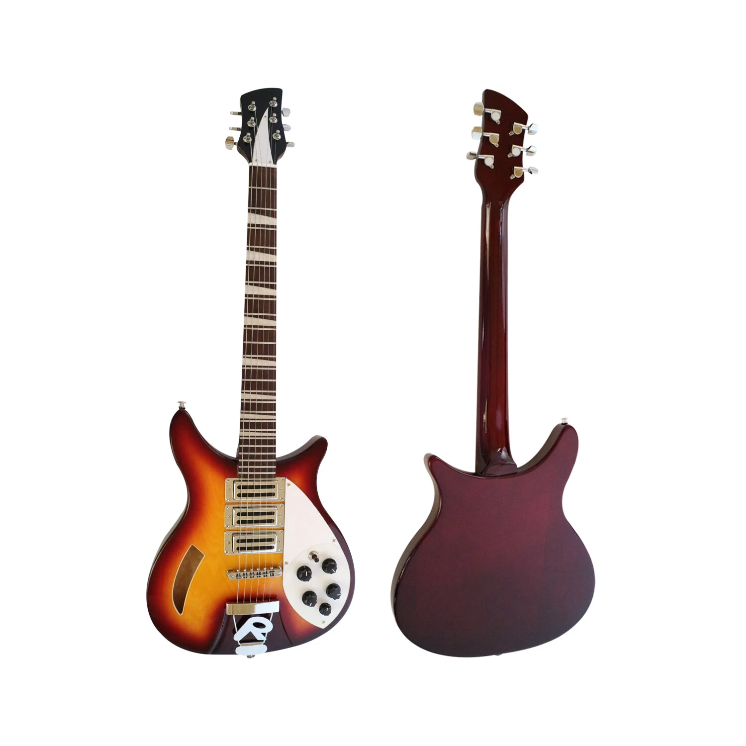 Guitarra eléctrica Afanti Rick Style con cuerpo de tilo